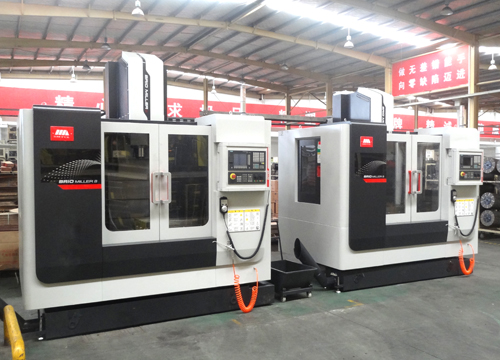 A CNC machining center